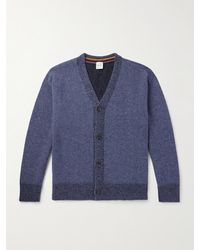 Paul Smith - Cardigan aus Wolle in Rippstrick - Lyst