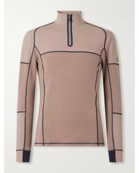 Bogner - Marino Panelled Stretch-Jersey Half-Zip Ski Mid-Layer - Lyst