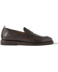 Officine Creative - Opera Flexi 101 Deerskin Penny Loafers - Lyst