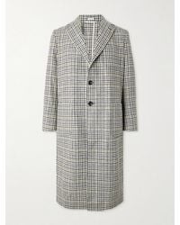Thom Browne - Checked Wool-Tweed Coat - Lyst