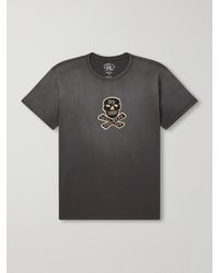RRL - Appliquéd Cotton-jersey T-shirt - Lyst