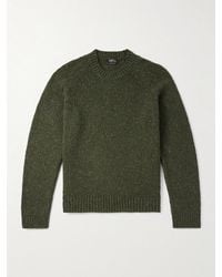 A.P.C. - Harris Flecked Merino Wool Sweater - Lyst
