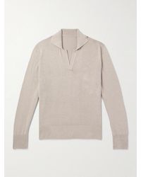 STÒFFA - Cotton-Mouliné Sweater - Lyst