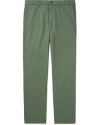 Norse Projects - Aros Heavy Straight-leg Organic Cotton-twill Trousers - Lyst