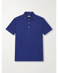 Kiton - Cotton-Jersey Polo Shirt - Lyst