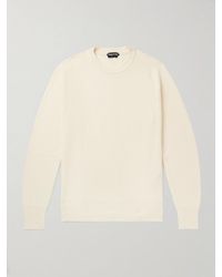 Tom Ford - Knitted Wool And Silk-blend Sweater - Lyst