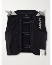 Satisfy - Logo-Print Appliquéd Techsilk Drift And Cordura Hydration Vest, 5L - Lyst
