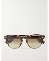 Brunello Cucinelli Oliver Peoples D-frame Tortoiseshell Acetate Sunglasses - Multicolour