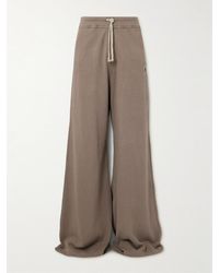 Rick Owens - Moncler Pantaloni Sportivi A Gamba Larga - Lyst