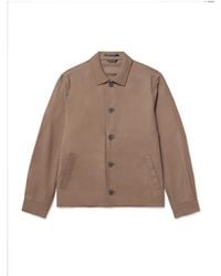 Sunspel - Virgin Wool-twill Jacket - Lyst