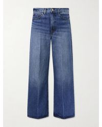 The Elder Statesman - Hunter Wide-Leg Organic Jeans - Lyst