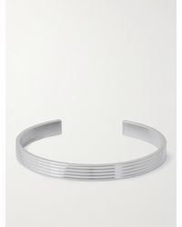 Le Gramme - 23g Polished Recycled-sterling Silver Cuff - Lyst