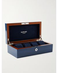 Rapport - Heritage Lacquered Cedar 4-Piece Watch Box - Lyst