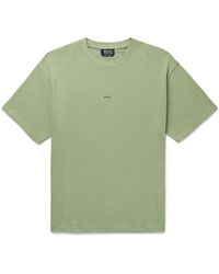 A.P.C. - Kyle Logo-print Cotton-jersey T-shirt - Lyst
