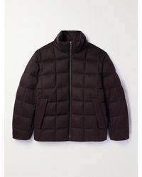 Loro Piana - Tuul Suede-trimmed Quilted Cashmere Down Jacket - Lyst