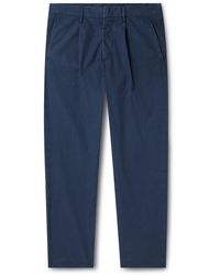 NN07 - Frey 1856 Tapered Cotton-blend Twill Trousers - Lyst