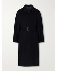 Ssstein - Belted Wool And Cashmere-Blend Coat - Lyst