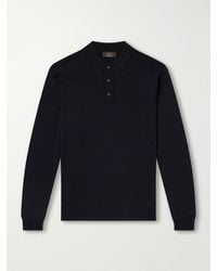 Slowear - Zanone Slim-Fit Flexwool Polo Shirt - Lyst