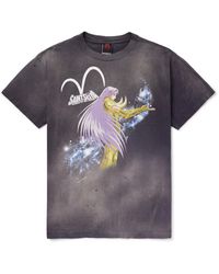 SAINT Mxxxxxx - Saint Seiya Printed Cotton-jersey T-shirt - Lyst