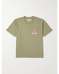 CHERRY LA - T-Shirt aus Baumwoll-Jersey mit Logoprint in Stückfärbung und Distressed-Optik - Lyst