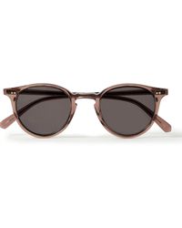 Mr. Leight - Marmont Ii S Round-frame Acetate Sunglasses - Lyst