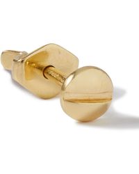 Miansai - Nuts And Bolts Gold Single Earring - Lyst