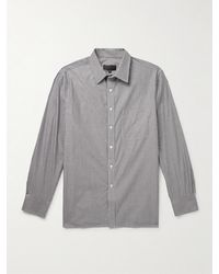 Nili Lotan - Finn Striped Cotton-Poplin Shirt - Lyst