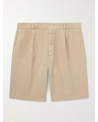 Brunello Cucinelli - Shorts aus Baumwoll-Twill - Lyst