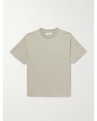 NN07 - Lionel 30046 Striped Cotton-jersey T-shirt - Lyst
