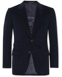 Kingsman - Slim-fit Cotton And Cashmere-blend Corduroy Suit Jacket - Lyst