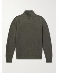 Fedeli - Onda Wool And Cashmere-Blend Sweater - Lyst