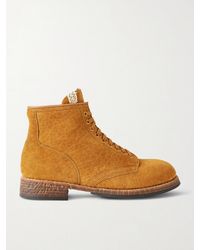 Visvim - Brigadier Folk Suede Lace-up Boots - Lyst