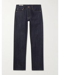 Blackhorse Lane Ateliers Nw1 Straight-leg Selvedge Denim Jeans - Blue