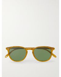 Garrett Leight - Kinney Round-frame Acetate Sunglasses - Lyst