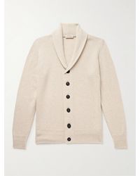 John Smedley - Cullen Slim-fit Recycled-cashmere And Merino Wool-blend Cardigan - Lyst