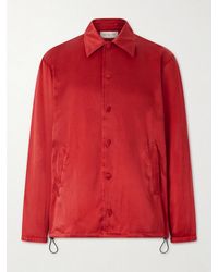 Dries Van Noten - Satin Blouson Jacket - Lyst