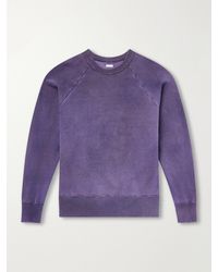 A.PRESSE - Cotton-Jersey Sweatshirt - Lyst