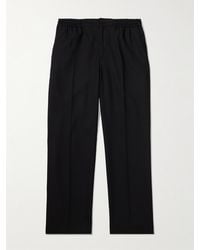 MR P. - Arthur Wide-Leg Woven Drawstring Trousers - Lyst