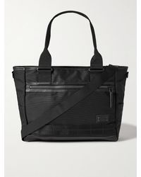 master-piece - Rise Ver.2 3way Leather-trimmed Mastertex-09 Tote Bag - Lyst