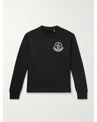 Moncler - Large Logo Sweatshirt - Lyst