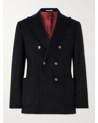 Brunello Cucinelli - Slim-Fit Wool And Cashmere-Blend Suit Jacket - Lyst