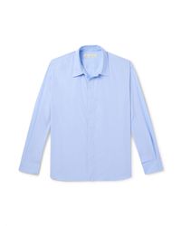 Umit Benan - Cotton-poplin Shirt - Lyst