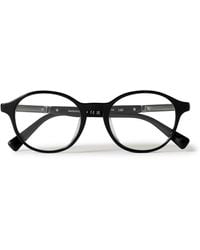 Brunello Cucinelli - Round-Frame Acetate Optical Glasses - Lyst
