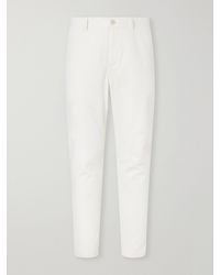 Brunello Cucinelli - Tapered Cotton And Wool-Blend Twill Chinos - Lyst