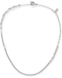 Paul Smith - Silver-tone Chain Necklace - Lyst