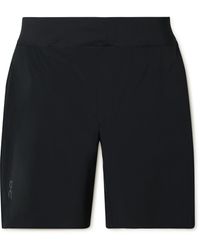 On Shoes - Straight-leg Logo-print Stretch Recycled-shell And Mesh Shorts - Lyst