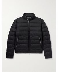 Moncler - Acorus Quilted Nylon And Cashmere-blend Down Zip-up Jacket - Lyst