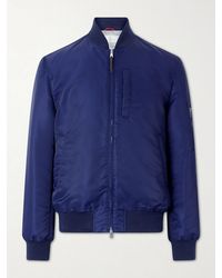 Brunello Cucinelli - Padded Shell Bomber Jacket - Lyst