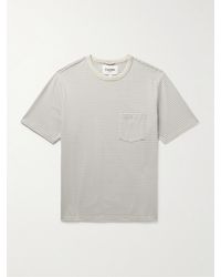 Corridor NYC - Striped Cotton-jersey T-shirt - Lyst