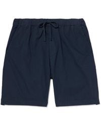 Hartford - Joggy Slim-Fit Cotton Drawstring Shorts - Lyst